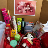 Complete Beauty & Care Hamper – Makeup, Plush & Accessories